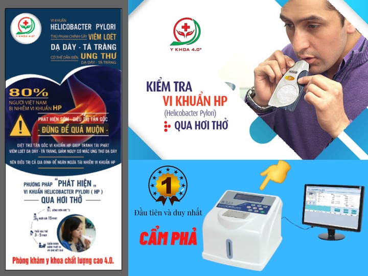 CÔNG NGHỆ MỚI TEST VI KHUẨN HP QUA HƠI THỞ