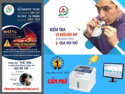 CÔNG NGHỆ MỚI TEST VI KHUẨN HP QUA HƠI THỞ